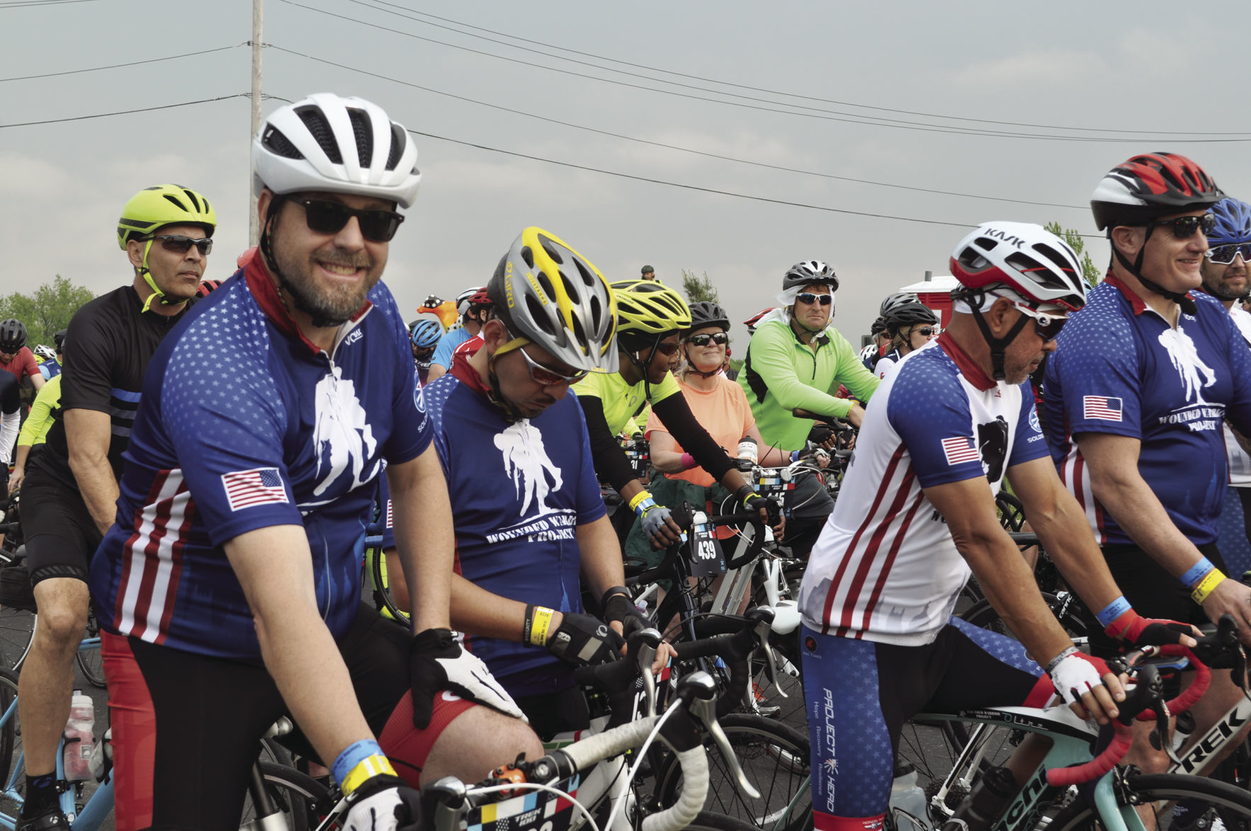 Trek Wounded Warrior riders